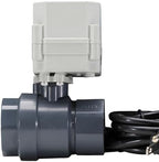 1/2" 3/4" 1" 110-230VAC Normally Closed/Open CF8/Stainless Steel 304 Motorized Electrical Ball Valve With U.S. Plug (1 inch Plastic, Normally Closed) - Image 7