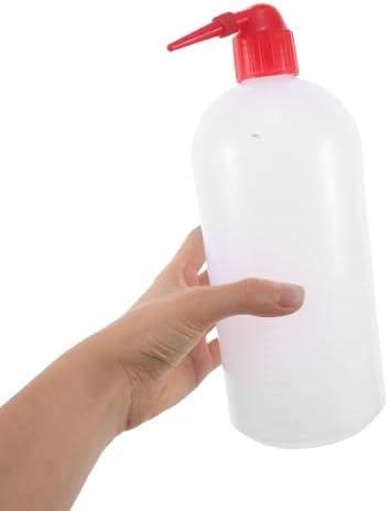 6 Pack 1000ml Plastic Lab Wash Bottles with Narrow Mouth - Image 4
