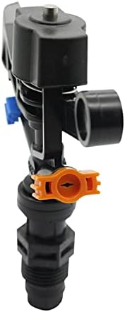 Rotate Rocker Arm Sprinkler 360 Degrees Auto-Rotate Two Holes Water Head Agriculture Tools 1/2" Male Thread 20 Pcs Landscape Gardening (Color : Black) - Image 6