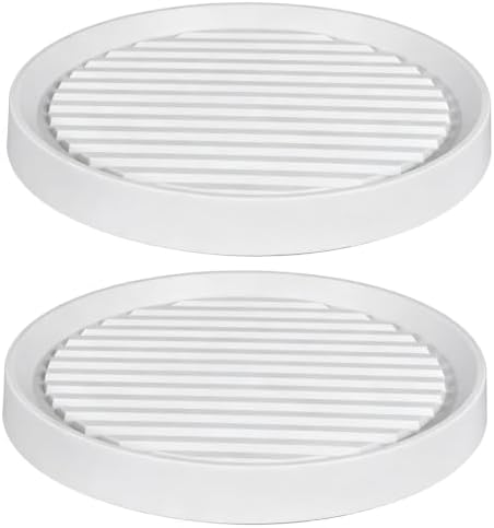 Plastic Trays for Plants with Wheels, Drip Trays for Potted Plants, 2 Pcs by Unknown