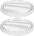 Plastic Trays for Plants with Wheels, Drip Trays for Potted Plants, 2 Pcs by Unknown