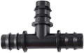 100Pcs 16mm Pipe Barb Tee Connector ID 13mm Hose 1/2" Coupling Garden Water Fittings Micro Drip Irrigation Tubing by Unknown