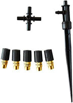 Brass Misting Nozzle Garden Sprinkler Drip Irrigation Barbed Hose Fitting - Image 5
