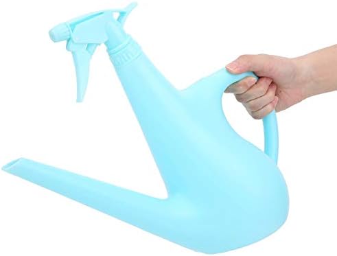 1.5L Portable Adjustable Pressure Sprayer Bottle Watering Can with Dual Nozzle for Garden Balcony Office Plants ABS Material Lightweight Durable - Image 5