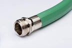 Rain Bird PGH50 Premium Heavy-Duty Garden Hose, 100% EDPM Rubber, Hexagonal, 5/8" Inside Diameter x 50’ Long, 3/4" GHT, Green - Image 3