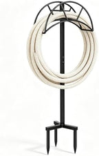 Hose Rack For Garden, Freestanding In-Ground Hose Holder by Unknown