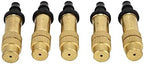 100PCS Single Hook Copper Atomizing Nozzle Mister Nozzles Drip Irrigation,for 4/7 Hose or Transfer to 8/11 Tube,Stable Spraying,360 Full Circle Spraying - Image 7