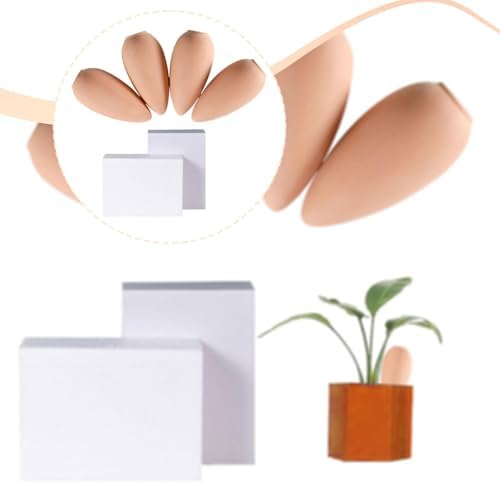 4 Pieces Plant Watering Device Ceramic Drip Irrigation Spike Self Watering Insert Automatic Waterer Slow Release Suitable for Flowerpot Decor Desk - Image 7