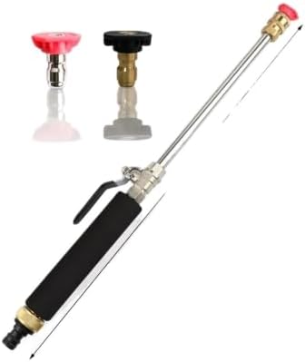 Heavy Duty Metal High Pressure Hose Nozzle for Car Washing, - Image 2