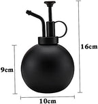Milisten 1pc Hand-held Watering Bottle Stainless Steel Spray Kettle for Plants Simple Design Capacity Watering Can for Home Gardening Black - Image 2