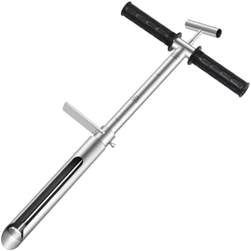 20 Inch Soil Sampler Probe, Stainless Steel Soil Core Sampling Tool with T-Handle, Heavy Duty Soil Probe for Lawn, Garden, Farm & Soil Testing by BuiltfortheField