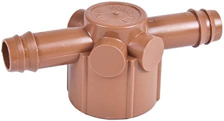 10-PACK - Drip Irrigation 3/4” FNPT TEE Adapter x 1/2 Barb Universal Barbed Fitting, Fitsof 17mm, 600" ID 1/2"-Inch Drip Tubing (3/4 Female Tee Adapter) by OneStopOutdoor