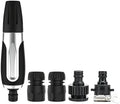 Upgraded Heavy Duty High Pressure Hose Nozzle, Trigger Control Adjustable Spray Rubber Non Slip Grip Universal Fit Garden Hose Nozzle, Rust Proof Hose Sprayer Nozzle for Car Garden Patio Bathing (A) by Unknown