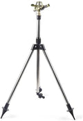 1pc Heavy Duty Tripod Impact Sprinkler - 5000 sq ft Coverage w/Adjustable 25-45ft Range for Large Lawns, Yards & Gardens by Unknown