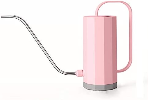 Fashion Long Spout Watering Can for Indoor Outdoor Plants 1.8L Watering Pot (Pink) by Layboo
