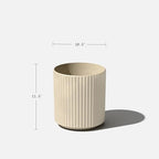 Veradek Demi Series Planter - Large Round Outdoor Planter - Image 3