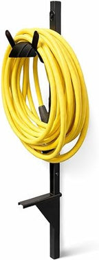 Garden Hose Holder - Upgraded Water Hose Hanger Holds 125ft, Heavy Duty Freestanding Garden Hose Reel Hanger for Outside Yard & Lawn (125' Standard) by RealHoseStorage