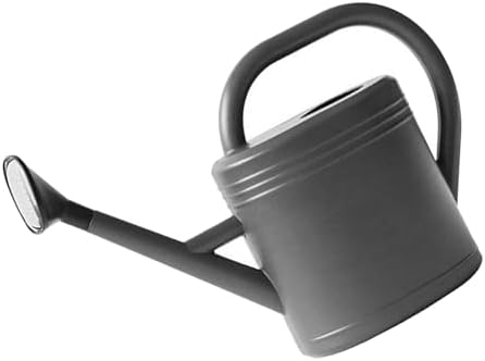 Fabater 8L Large Capacity Plastic Watering Can, Long Spout Plant Watering Can for Garden, Thickened Heavy Duty Outdoor with Shower Head for Precise (Gray) - Image 4