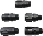 15~45 PSI Preset Pressure Regulator 3/4" Female to Male Thread Reduces Incoming Water Pressure Valve Garden Irrigation Fittings(Black 20PSI) - Image 2