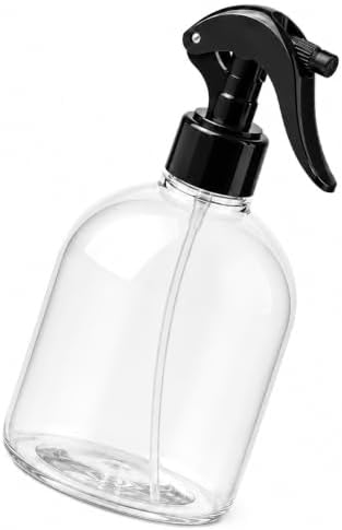 500ml Fine Mist Spray Bottle, Reusable Empty Large Spray Bottles, Multi-Purpose Water Spray Bottle for Gardening, Plant Watering, Hair Mist, Car Cleaning and Household Use by Lafefe
