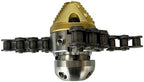High Pressure Diamond Chain Rotating Nozzle for Sewer Dredging by Unknown