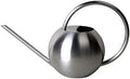 Long Nozzle Watering Can 1000ml Stainless Steel Metal European Plant Pot Sprinkler with Handle for Garden Household Tool (Color : Silver) by Unknown