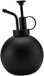 500ml Stainless Steel Watering Can Xmas for Flowers and Plants, Black by ORFOFE