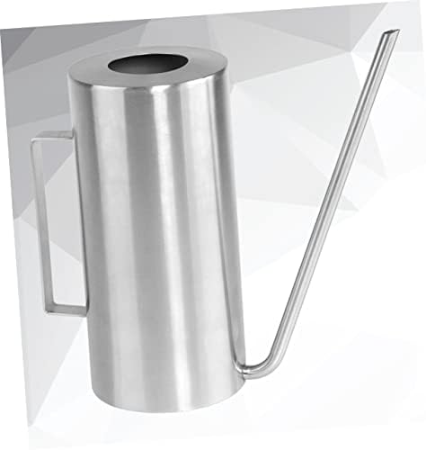Watering can,Stainless Steel Pitcher Watering Can for Indoor Plants Spray Bottles for Plants Metal Sprinkling Can Stainless Steel Watering Kettle Plant Mister Jug Shower Pot Spout Watering Can(Silverx - Image 4