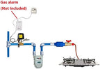 Electric Automatic Gas Pipeline Manipulator Valve Electric Water Shutoff Controller with DN15 DN20 Adjustable Bracket Accessory new - Image 3