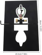 Sewroro Rooftop Fire Protection Sprinkler System, 360 Degree Rotating Adjustable Roof Sprinklers for Defense and Lawn Irrigation (Black) - Image 3