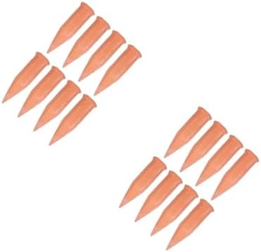 16pcs Ceramic Self-Watering Stakes Terracotta Automatic Irrigation Tool for Outdoor Garden Plants Easy to Use for Patio and Lawn Care by JOINPAYA