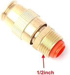 Xiaochen Garden Hose Sprinkler 1 Piece of 1/2 Inch External Thread Brass Adjustable Nozzle Garden Lawn High Atomizing Nozzle Metal Nozzle (Color : 10pcs) - Image 3