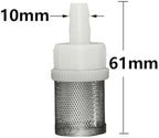 Pressure Washer, Stainless Steel Hose Barb Filter 5 Pcs 6-19mm Pump Drip Irrigation Industrial Fuel Gas(C) - Image 2