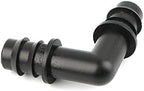10pcs 16mm Irrigation Barb Elbow Connector 90 Degree Adapter for 5/8" Hose Drip Tape - Durable ABS Reusableplastic - Image 4