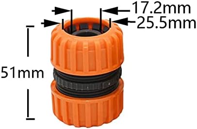 Hose Connector Adapter 25Pc 1/2 3/4 1 Inch Repair Quick Coupling Garden Hose Reduction Coupling 16MM 20MM 32MM Water Pipe Coupling (Color : 3I4) - Image 2