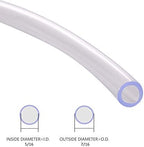 DERNORD PVC Tubing 5/16"ID X 7/16"OD Flexible Clear Vinyl Hose 100 Feet for Food Grade - Image 4