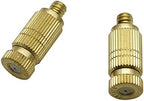 Watering Potted Plants Bottle Caps Spilli Brass High Pressure Mist Cooling Nozzle with External Thread Garden Tools and Equipment Industrial System 1 Piece(0.7 mm) - Image 5