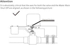 WiFi/Bluetooth Ball Valve Smart Water Shutoff Manipulator with Durable Metal Gear Domotique Controller Compatible Alexa Google Works 2.4 GHz No HUB Needed (TUYA WIFI) - Image 3