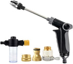 High Pressure Water Sprayer Pressure Washer Nozzle Powerful Car Wash Sprayer Adjustable Multi-Function Cleaning Tool for Garden Patio Driveway Foam Bottle - Image 3