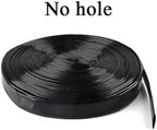 Drip Irrigation Tape, 16mm 1-Hole Drip Tape Garden Soaker Hose Greenhouse Farm Watering 20-100m(No Hole,16MM-100M(2X50M)) - Image 2