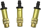 Garden Lawn Sprinkler Irrigation System Copper Atomization Nozzle Greenhouse Sprayer Micro Connection 4/7 Mm Hose 5 Pieces - Image 5