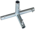 Replacement For Compatible With AHC 802299 Galvanized Round Connector 10 L x 3/4 x 3/4 Dia. in. (Pack of 4) by Unknown