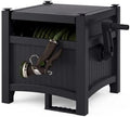 100 Ft Concealed Garden Hose Reel, All Weather Resin Construction by Unknown