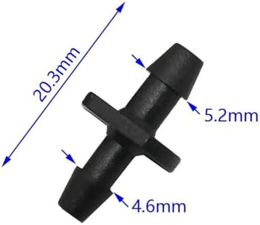 1000Pcs Barb 1/8" 2-Way Connector Double Barbed Garden Irrigation Hose Drip Arrow Fittings - Image 2