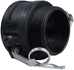 2 pcs Poly cam lock fittings (3" Part B) Cam & Groove Hose Fitting, Male Aadapter x Female NPT Thread Polypropylene Camlock Fittings (3") - Image 6