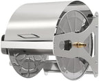 Garden Hose Reel Cart, Portable Stainless Steel Watering Storage Rack, Holds Up to 229ft 1/2 Inch Hose, Ideal for Lawn Care and Car Wash Water Pipe Organization by Unknown