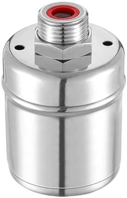 1/2 3/4 1Inch Ball Valve Automatic Water Level Control 304 Stainless Steel Auto Shut Off Float for Water Tank(1/2",Upper Water Inlet) by Unknown