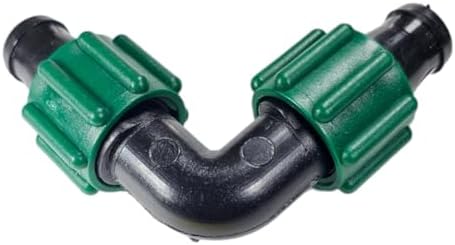 USA MADE - Irritec Tape Loc Elbow for 5/8" Drip Tape | A1-TE55 | Drip Irrigation Fittings | Long-term Leak-Free Connection (50) by DripWorks