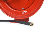 RMX Dino-Hide - Heavy-Duty Retractable Hose Reel w/Wrapped Finish Rubber Air Hose (1/2" x 50' w/ 18 Ga. Reel) - Image 4