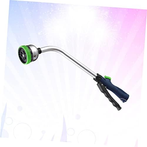 Metal Garden Hose Nozzle 9 Spray Patterns, Adjustable Thumb Control - Image 6